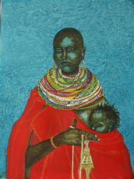 AFRICAN MOTHER AND CHILD
